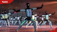 China sets Guinness World Record after 110 humanoid robots perform synchronised dance