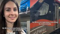 “International Level”: Polish Traveller Praises India’s Vande Bharat Express, Compares It With European Trains