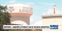U.S. Bureau of Labor Statistics report shows decline in unemployment in Bryan-College Station