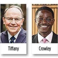 Crowley, Tiffany face off to succeed Evers