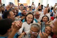 The face of Venezuela’s opposition returns, testing fragile democratic transition