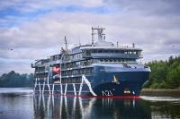 Hybrid-Electric Expedition Cruise Ship Built in Chile Set for Delivery