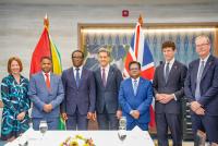 Finance Minister welcomes and engages in bilateral talks with visiting UK Foreign Secretary
