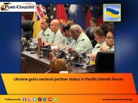 Ukraine gains sectoral partner status in Pacific Islands Forum