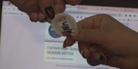 Carson High School students learn how to vote and practice in mock election