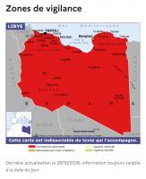 France advises against travel to most Libya, including Tripoli - travel to Benghazi Misrata & Sirte only if absolutely necessary