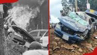 3 Killed in Nairobi as car crashes, bursts into flames near Raila Odinga Stadium