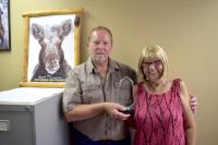 Cow Moose Sign Project founder honoured for living up to renowned scientist
