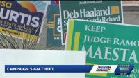 New Mexico residents report campaign sign theft ahead of midterm elections