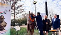 North Dakota Unveils Its First Mahatma Gandhi Statue