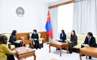 Meeting Held with FAO Representative in Mongolia