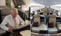 Heir force one! King Charles shares rare glimpse onboard luxurious government private jet - which costs £2,000 per hour to run