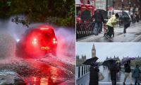 England records its wettest week for two years after storms Austen and Boelo bring heavy rain - yet parts of south remain officially in drought