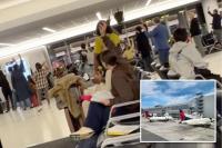 Delta pilot gives LaGuardia travelers two options after dog pees on flight – sparking fierce debate: ‘Democracy!’