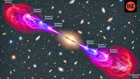 Pune scientists discover S-shaped galaxy with unique four cycles of black hole activity