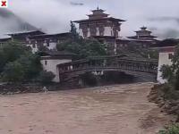 Watch Video: Bhutan Glacial Lake Bursts, Triggering Flood Fears Across Assam And North Bengal; Thousands Evacuated