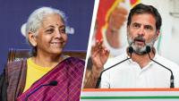 PSUs not meant to be sold off, says Rahul Gandhi. INC used banks as personal entities, retorts FM Sitharaman