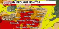 Drought worsens across Middle Tennessee