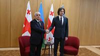 Azerbaijan and Georgia prime ministers hold one-on-one meeting in Sighnaghi [PHOTOS]