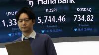 Seoul stocks down over 5% late Fri. morning on tech losses amid AI concerns