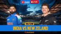 India Vs New Zealand Live Score, 4th T20I: Ishan Kishan departs for IND vs NZ in Auckland