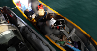 Banana boat crew apprehended in illegal foreign fishing crackdown