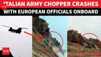 SHOCKING VISUALS: NATO Military Aircraft Carrying EU Officials Crashes In Europe | WATCH