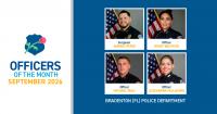National Law Enforcement Officers Memorial Fund announces September 2026 Officers of the Month