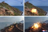 North Korea Shows Off Suicide Drones Striking Mock South Korean, U.S. Targets