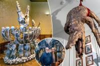 Amsterdam’s new ‘Art Zoo’ puts humans in cages as dramatic taxidermy animals roam free