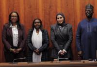 Minister meets top EIF official