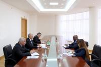 Meeting of the Deputy Minister of Foreign Affairs of Turkmenistan with the Newly Appointed Ambassador of the Republic of South Africa