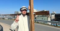 Nova Scotia man carries cross to raise money for those with cancer