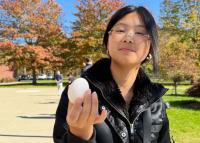 Students conduct Great American eggdrop