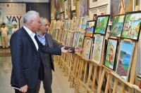 Baku hosts summer dreams art exhibition featuring 1,300 works by young artists [PHOTOS]