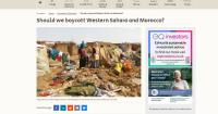 Economic Complicity: Report Exposes Corporate Plunder in Occupied Western Sahara