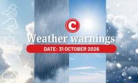 Saturday’s weather: severe thunderstorms and heatwave in Eastern Cape