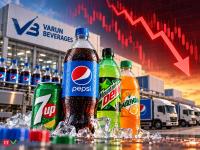 Varun Beverages shares fall over 4% as Q3 margin pressure weighs despite a 33% YoY revenue growth