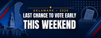 Last chance to vote early: Most Delawareans who have voted so far are 65 or older