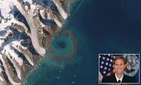 UFOs could be hiding in our oceans, says retired US Navy admiral... as researcher claims to have discovered 'alien base entrance' off Canada