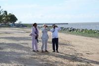King Charles III sees mangroves shielding Georgetown’s coast