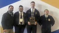 Bangs FFA Agricultural Technology & Mechanical Systems Team places 4th at national competition