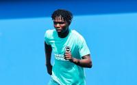 Zadok Yohanna returns to Brighton training ahead of Manchester City clash