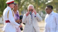 King Charles tries witchcraft instruments and says he wishes he'd had them before