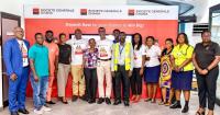 Societe Generale Ghana rewards four customers with GH¢10,000 each in First Deposit & Win Mini Draw