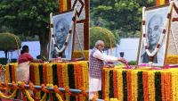 President Droupadi Murmu, Vice-President C P Radhakrishnan Pay Homage To Sardar Vallabhbhai Patel On 151st Birth Anniversary In Delhi | Watch