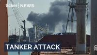Iran claims four tankers caught fire in Hormuz