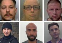 Flamethrower thug, 189mph biker and ruthless boat pilot: 44 criminals locked up this month