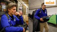 Game of Thrones star Nikolaj Coster-Waldau spends night in Kyiv metro shelter amid Russian air raid threats | Pics