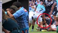Brandon Wakeham sent off for wild punch in Fiji ‘disaster’ against New Zealand after captain Api Koroisau’s broken jaw